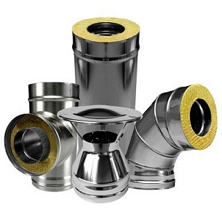 Дымоходы двустенные